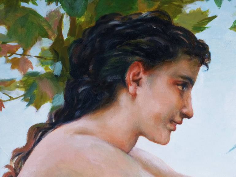 Original Classical mythology Painting by Dietrich Weisenborn