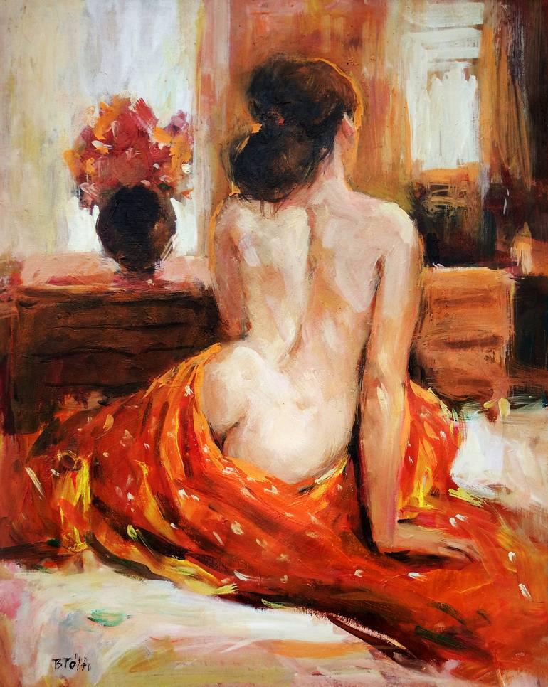 Print of Figurative People Paintings by Edit B Toth