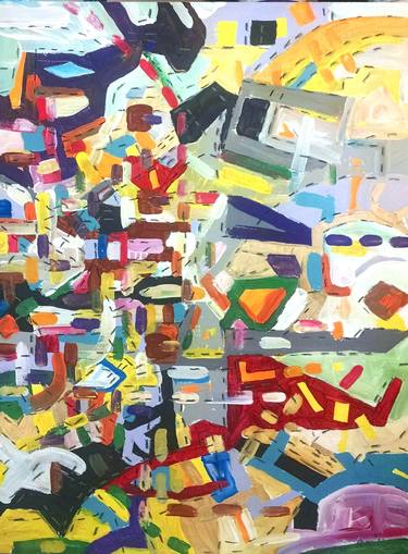 Original Abstract Paintings by Randy Nutt