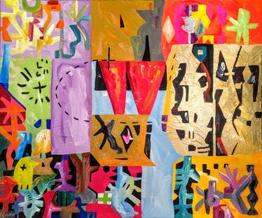 Original Abstract Paintings by Randy Nutt