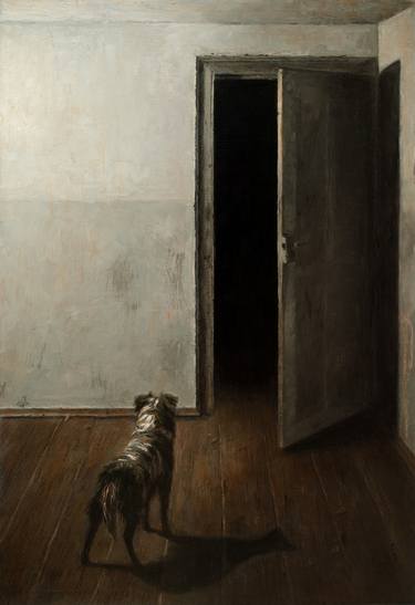 Print of Conceptual Dogs Paintings by Dragan Bibin