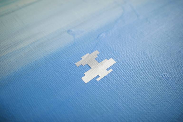 Original Abstract Landscape Painting by Ewelina Sosniak