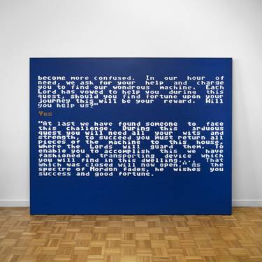 Original Typography Paintings by Ewelina Sośniak