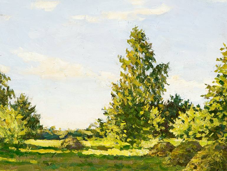 Original Realism Landscape Painting by Igor Barkhatkov