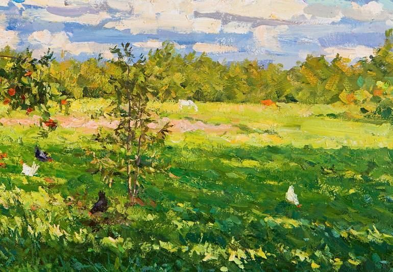 Original Realism Landscape Painting by Igor Barkhatkov