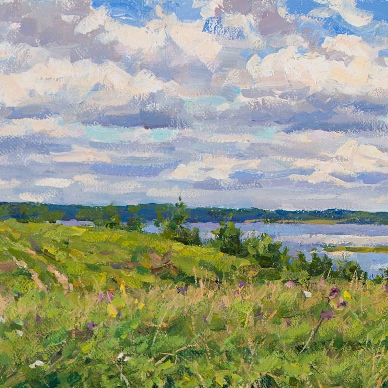 Original Realism Landscape Painting by Igor Barkhatkov