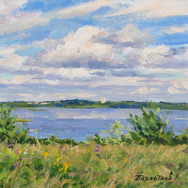 Original Realism Landscape Painting by Igor Barkhatkov