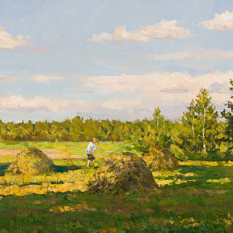 Original Realism Landscape Painting by Igor Barkhatkov