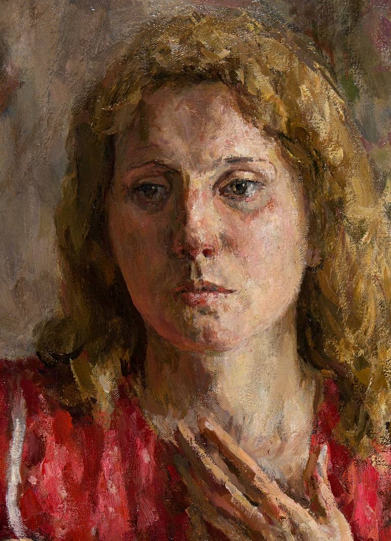 Original Realism Portrait Painting by Igor Barkhatkov