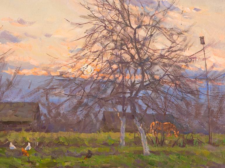 Original Realism Landscape Painting by Igor Barkhatkov