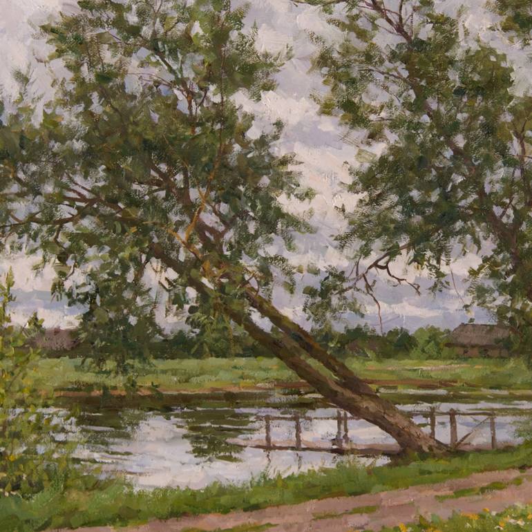 Original Realism Landscape Painting by Igor Barkhatkov