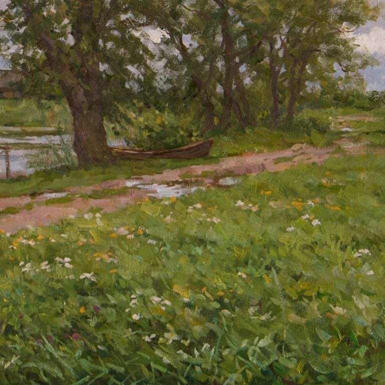 Original Realism Landscape Painting by Igor Barkhatkov