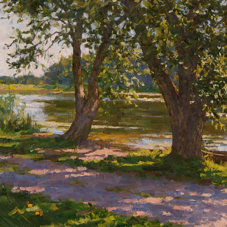 Original Realism Landscape Painting by Igor Barkhatkov