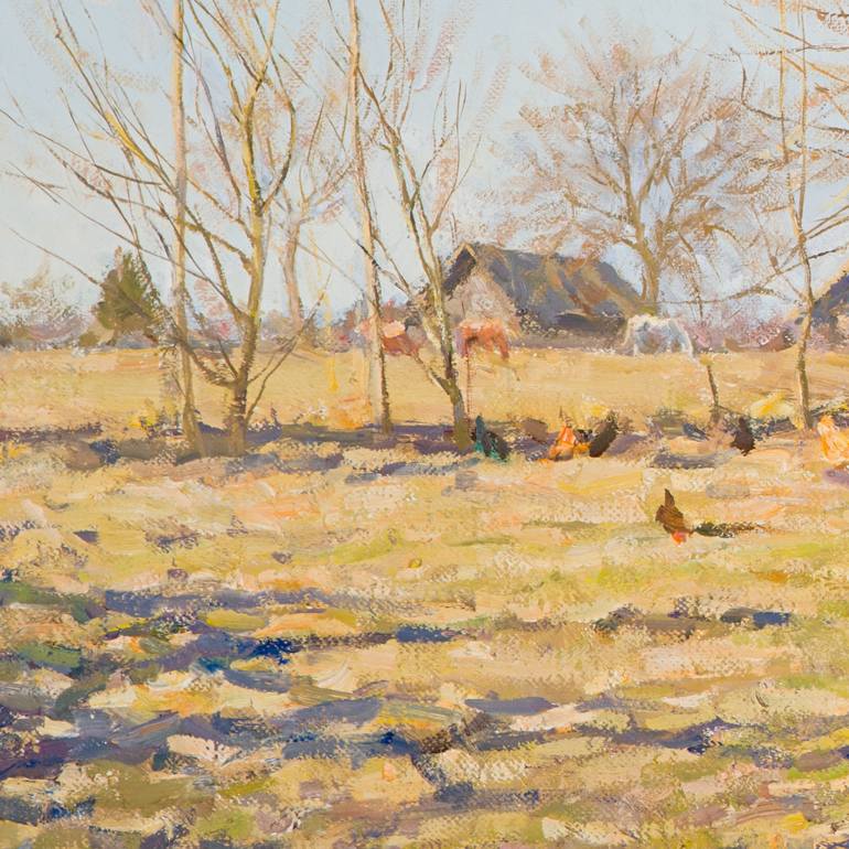 Original Realism Landscape Painting by Igor Barkhatkov