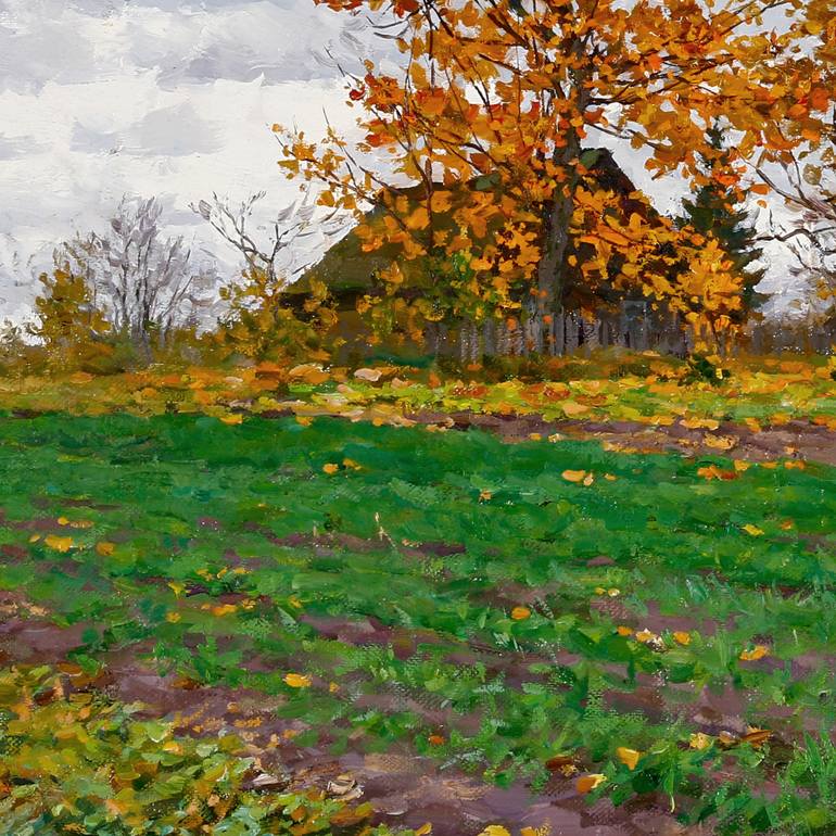 Original Realism Landscape Painting by Igor Barkhatkov