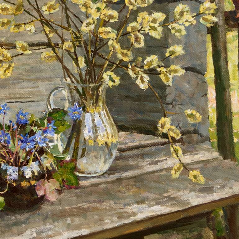 Original Realism Still Life Painting by Igor Barkhatkov