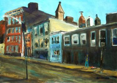 Original Figurative People Painting by Vladimir Ginzburg