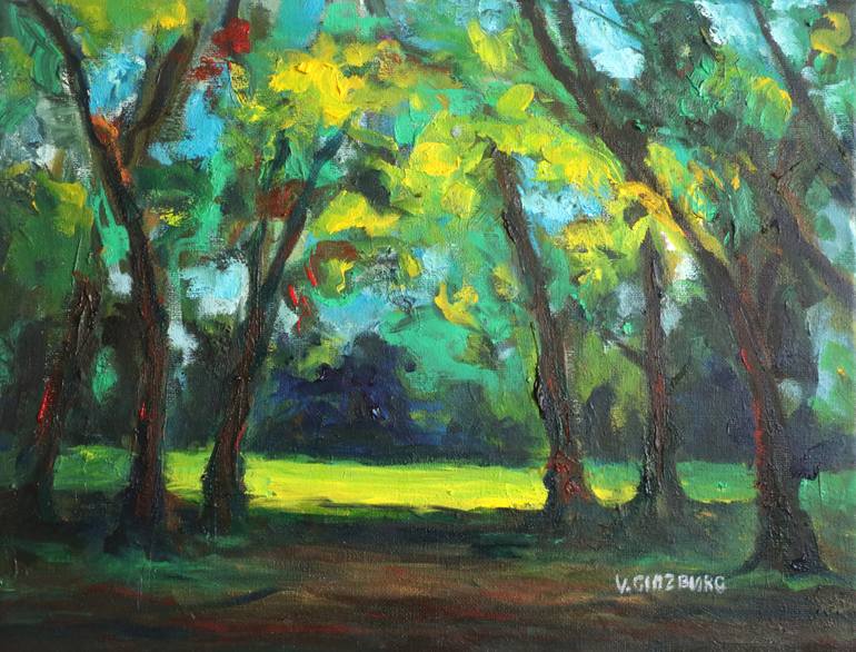Original  Painting by vladimir ginzburg