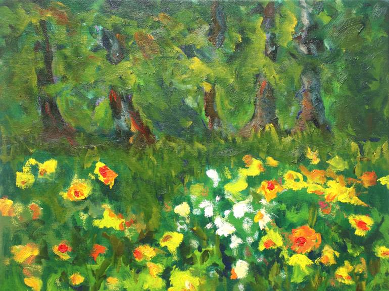 Original  Painting by vladimir ginzburg