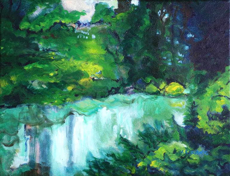 Original  Painting by vladimir ginzburg