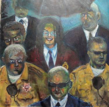 Print of Expressionism Celebrity Paintings by Vladimir Ginzburg