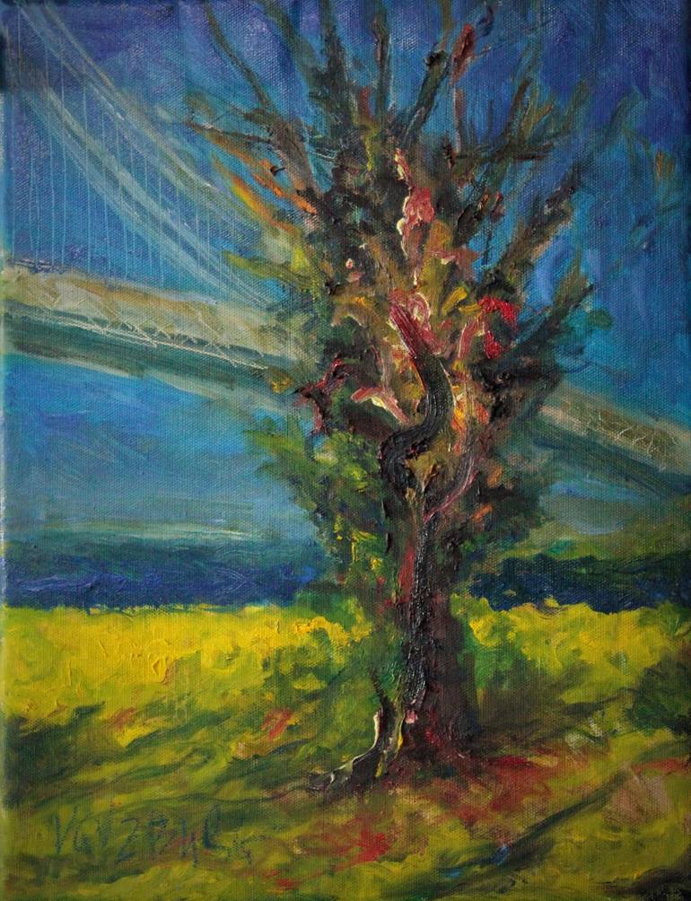 Original  Painting by vladimir ginzburg