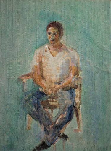 Original Figurative Portrait Paintings by Vladimir Ginzburg