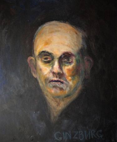 Original Expressionism Portrait Paintings by Vladimir Ginzburg