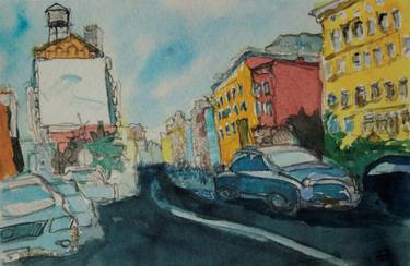 Print of Figurative Cities Paintings by Vladimir Ginzburg