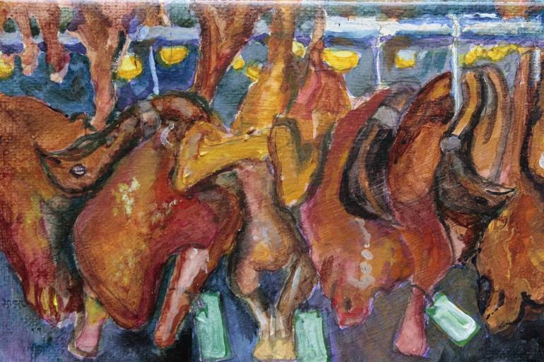 Original  Painting by vladimir ginzburg