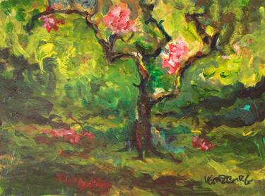 Original Tree Paintings by Vladimir Ginzburg