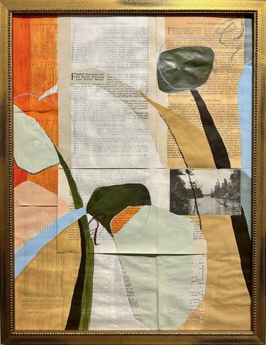 Original Contemporary Abstract Painting by E I Baird