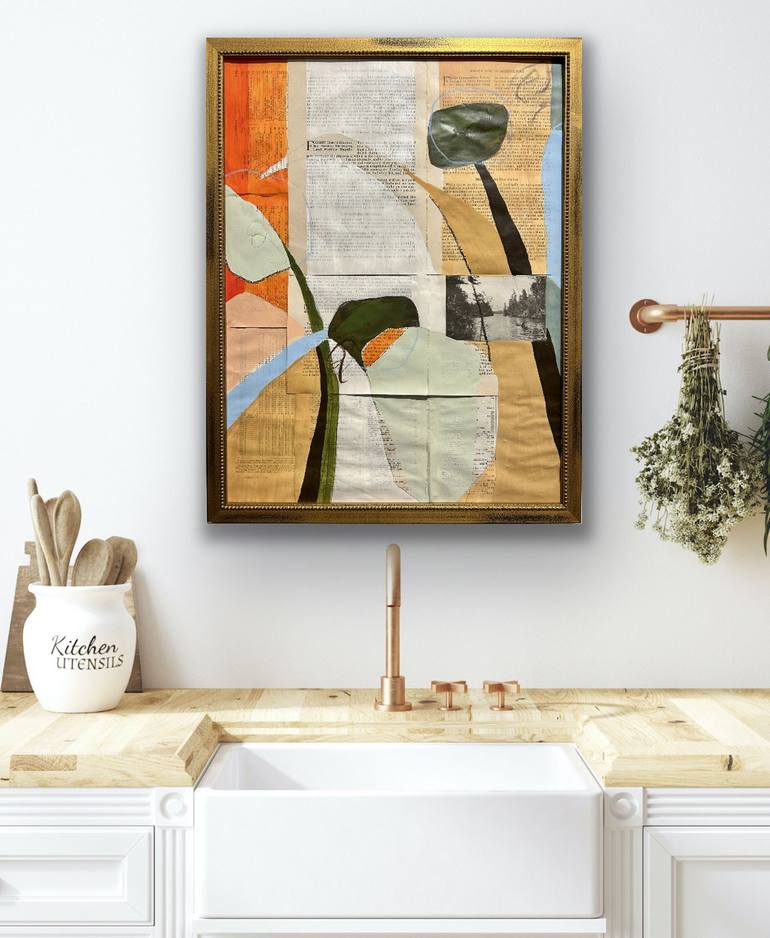 Original Contemporary Abstract Painting by E I Baird