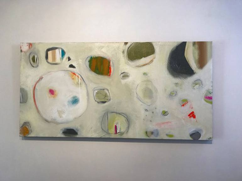 Original Abstract Painting by E I Baird