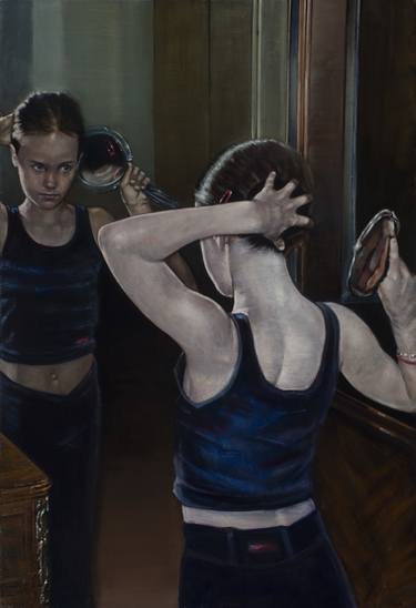 Original Realism Nude Paintings by Bertrand Neuman