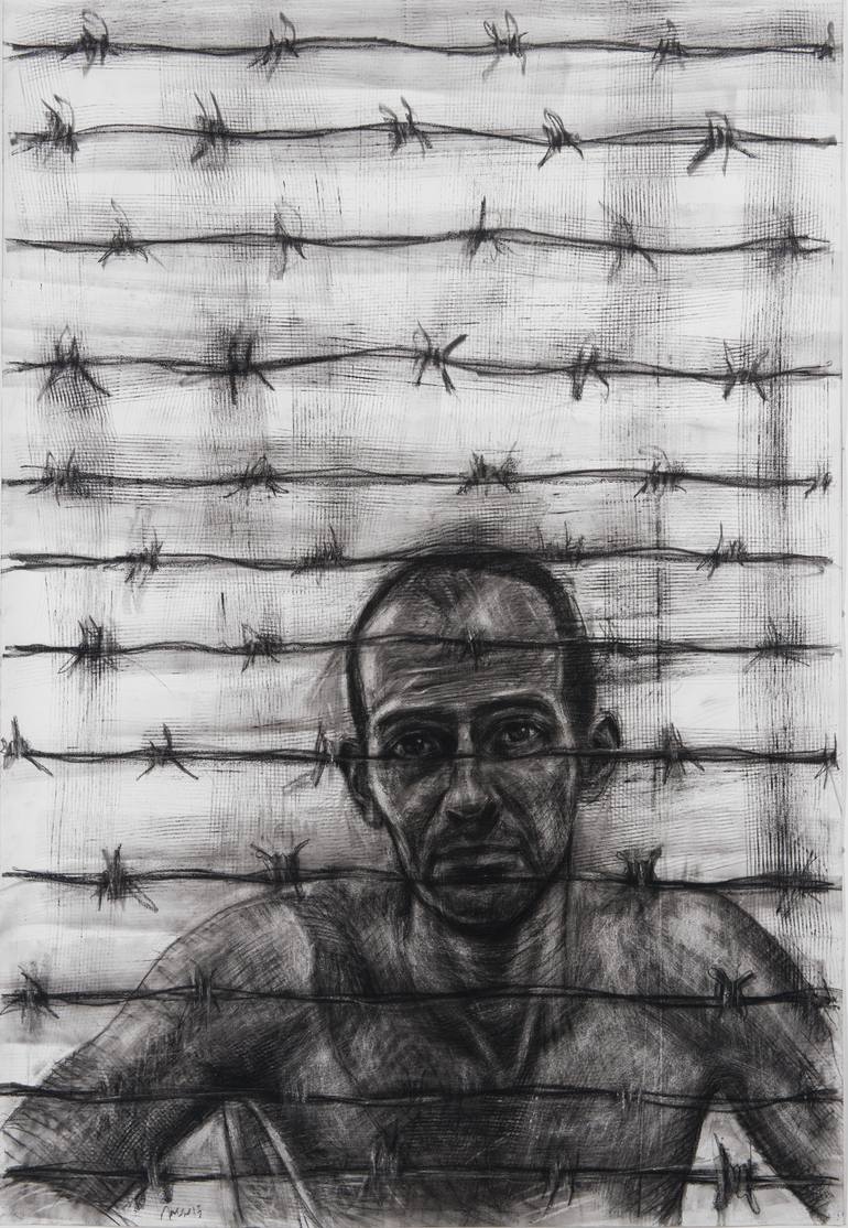 concentration camp Drawing by Bertrand Neuman Saatchi Art