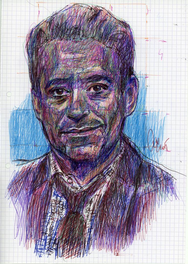 Robert Downey JR Drawing