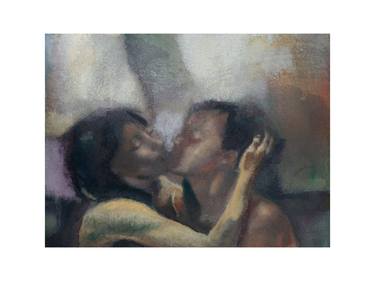 Print of Realism Erotic Paintings by Bertrand Neuman