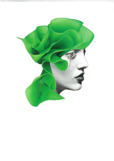 Print of Garden Collage by Mihaela Nastase