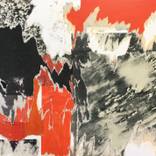Difficult Night - Decollage by Olivia Descampe