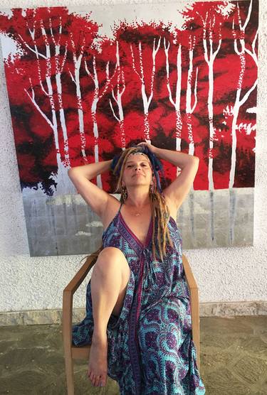 Original Figurative Landscape Paintings by S A R I T A Nanni