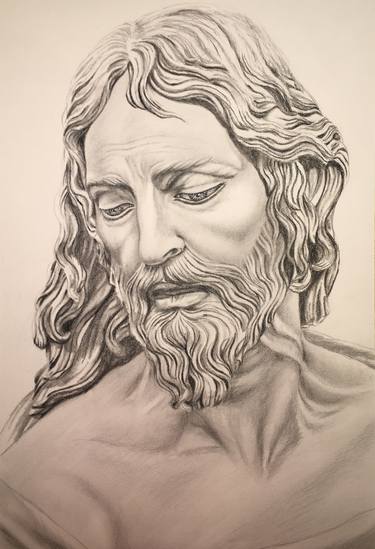 Original Figurative Religious Drawings by S A R I T A Nanni