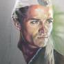 Legolas /Orlando Bloom portrait.
“Oft hope is born when all is forlorn.”
― J.R.R. Tolkien, The Return of the King
saritananni@hotmail.com