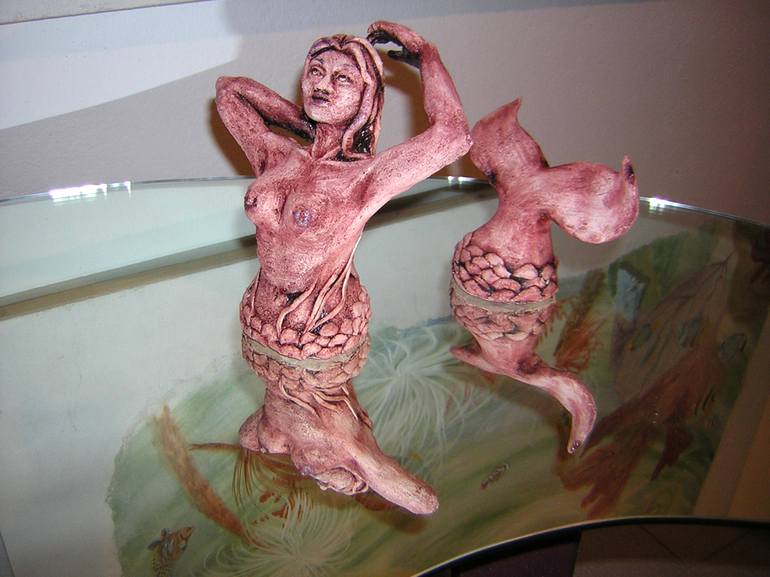 Original Figurative Classical mythology Sculpture by S A R I T A Nanni