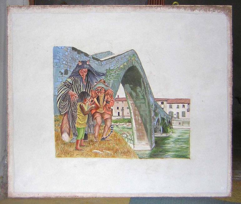 Original Figurative Other Painting by S A R I T A Nanni