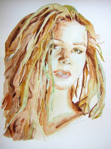 Print of Figurative Portrait Paintings by S A R I T A Nanni