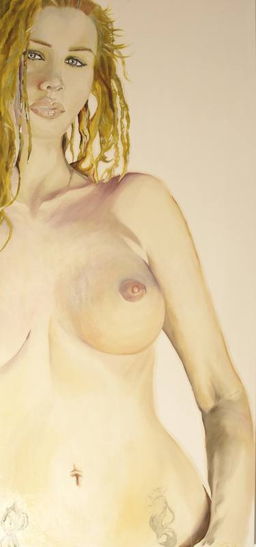 Original Pop Art Nude Paintings by S A R I T A Nanni