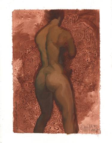 Print of Nude Paintings by Daniel Liam Gill