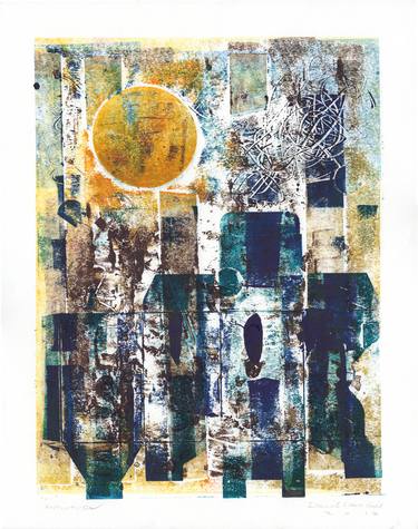 Original Abstract Printmaking by Daniel Liam Gill