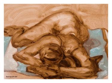 Original Figurative Nude Paintings by Daniel Liam Gill
